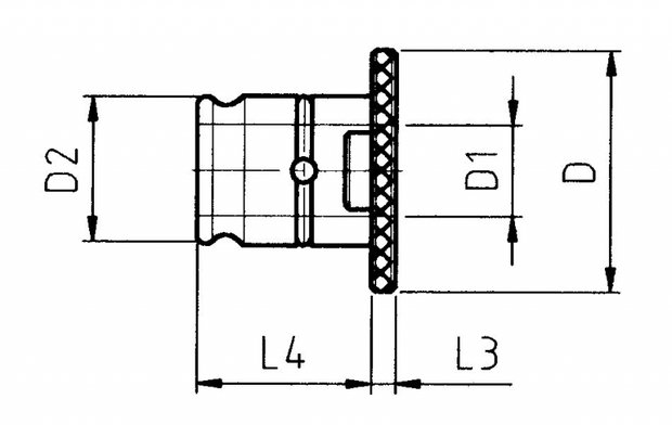 Adaptateur porte-taraud ta 1,50kg