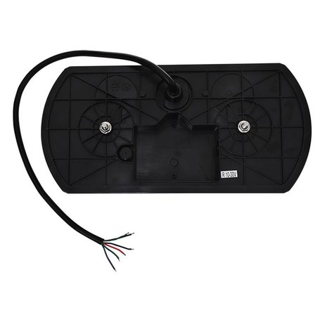 Feu arriere 6 fonctions 296x142mm 32LED droit