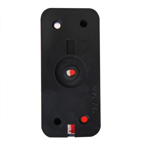 Largeur rouge clair/blanc 92x42mm