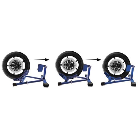 Pince de roue de moto