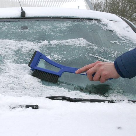 Brosse neige 14,5 pouces avec grattoir glace