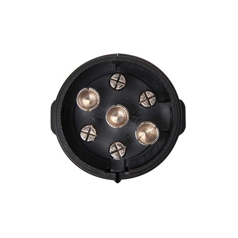 Fiche 7 poles PVC avec connecteur a cosse