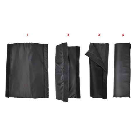 Protections de tente pour sangle anti-tempete - lot de 3 pieces