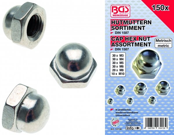 Assortiment de rivets pop 150 pieces