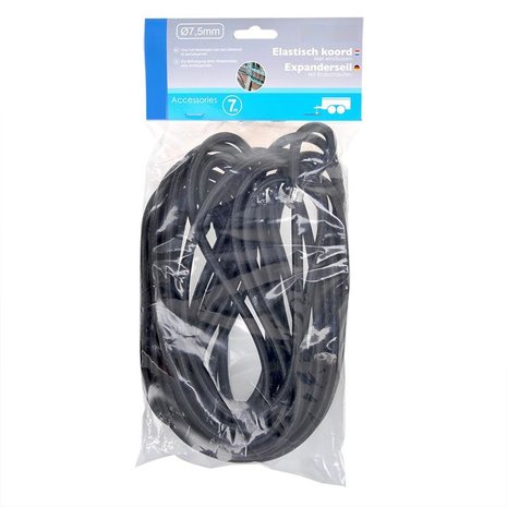 Cordon elastique 7M avec boucles d'extremite
