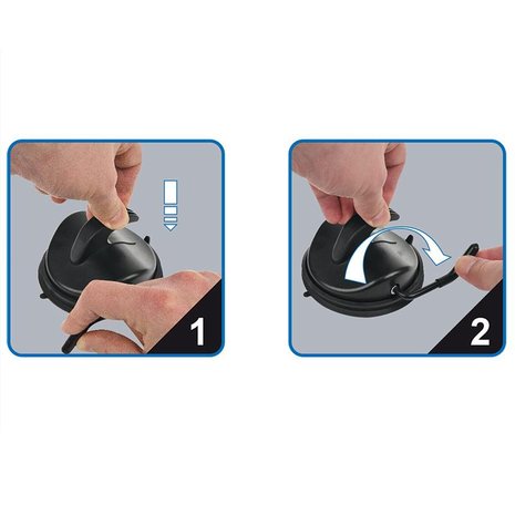 Support a ventouse 10 cm