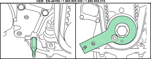 Coffret de calage pour Fiat 1.9 JTD 16V Multijet