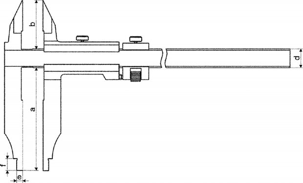 Diapositive Passer a m choires 200 mm