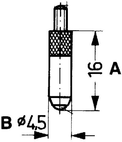 Point de mesure hemisphere -DPTR