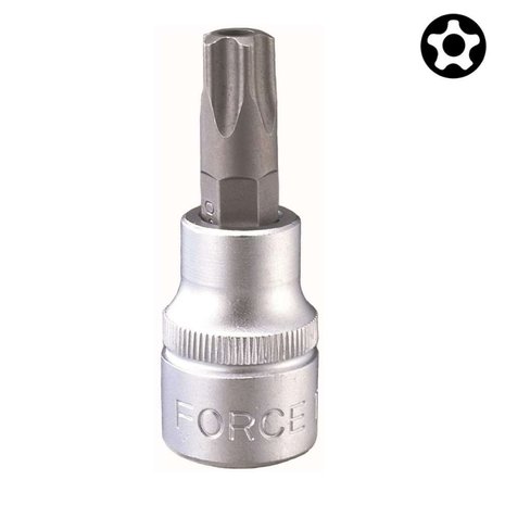 Douilles tournevis Torx TS 5-pans perce 3/8 (50mmL) TS50