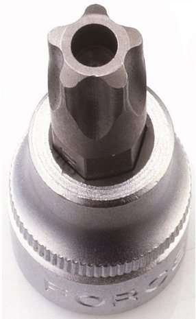 Douilles tournevis Torx TS 5-pans perce 3/8 (50mmL) TS50