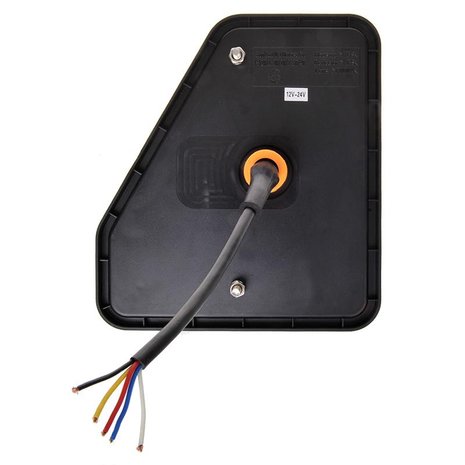 Feu arriere 5 fonctions 208x188mm 22LED gauche UK
