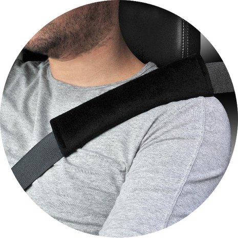 Couverture de ceinture de securite jeu de 2 pieces