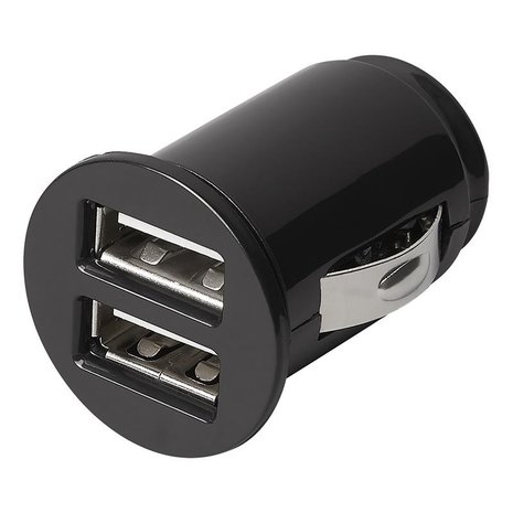 Mini-chargeur allume cigare USB 12V/24V 2100mA