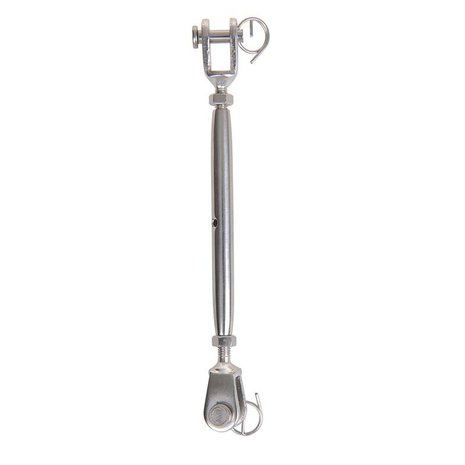 Tendeur de moufle M5 pour voile, 2,5 mm, acier inoxydable A4 AISI 316