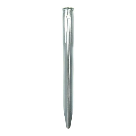 Piquet de tente 22cm metal demi-rond