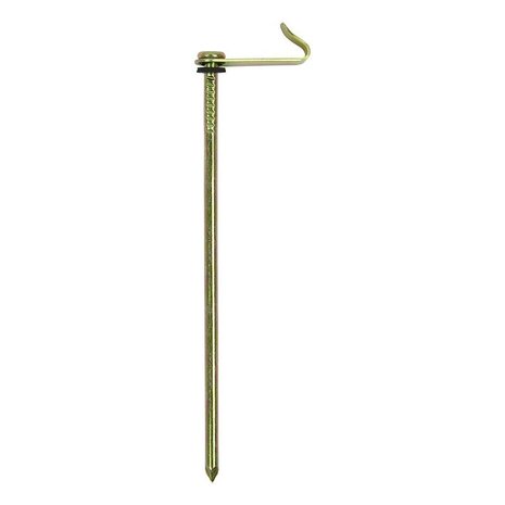 Goupille de roche 21cm en metal avec crochet
