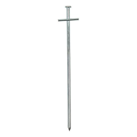 Goupille de roche 23cm en metal avec goupille transversale soudee
