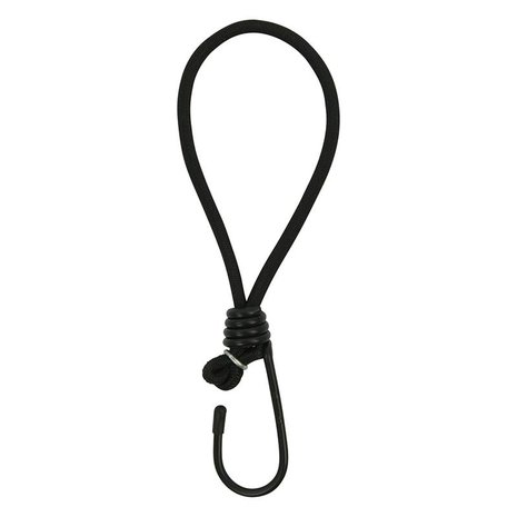 Elastique de fixation de la tente noir avec crochet