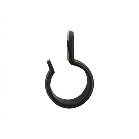 Clip de tente pour mat de tente 20-25mm avec fente noir