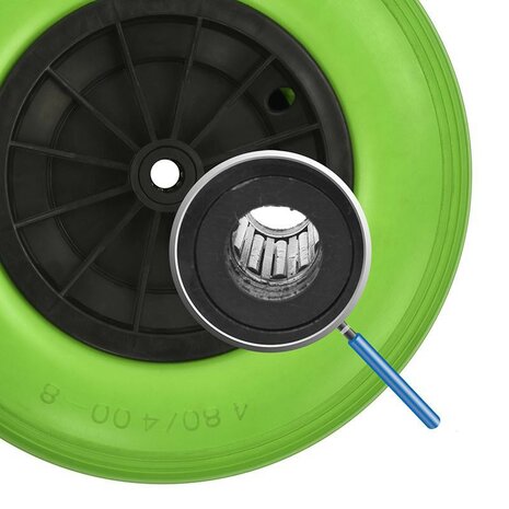Pneu PU avec jante en plastique 164.00-8