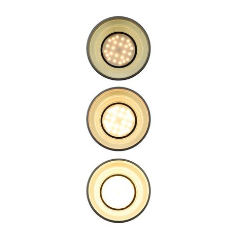 Lampe suspendue LED pliable en silicone blanche diametre 20 cm