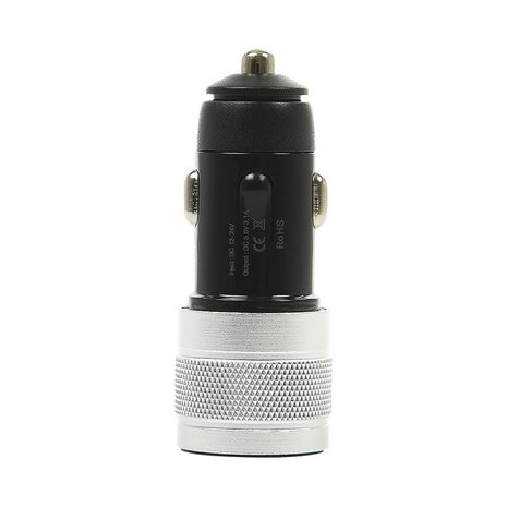 Chargeur USB type A + C 2 voies 12V/24V 3100mA