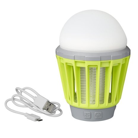 Camping & Insect lampe 2 en 1 rechargeable