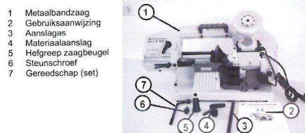 Scie ruban portable - descente hydraulique diameter 100mm