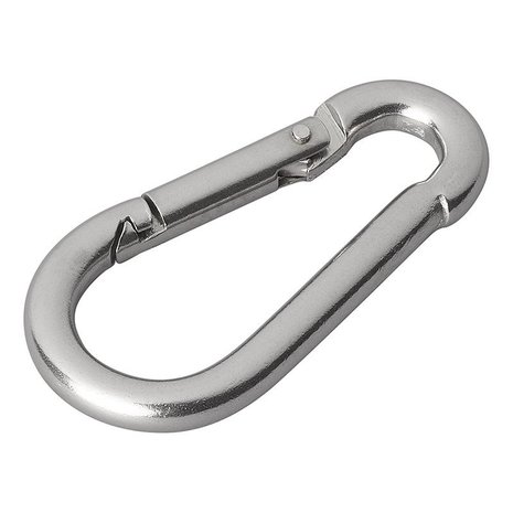 Mousqueton en acier inoxydable 5x50mm x10 pieces