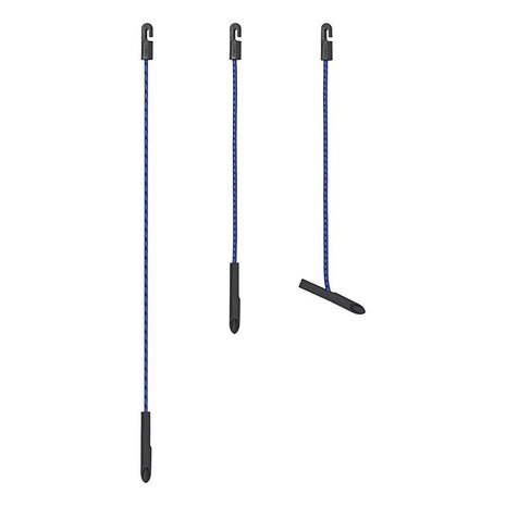Tendeur de bache bleu 280mm - jeu de 4 pieces