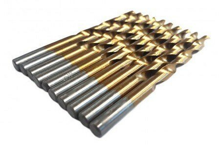 Forets helicoidaux HSS 2,5 mm x 10 pieces pour WT-406