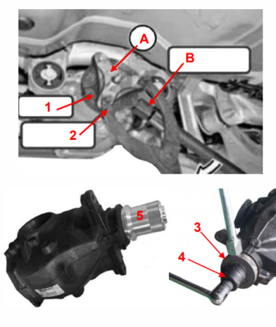 Jeu d’outils pour bride de differentiel et ecrou crenele pour BMW E70, E82, E90, E91, E92, E93