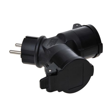Repartiteur double Schuko