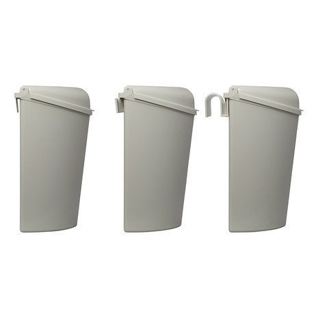 Poubelle avec couvercle 6L pour caravane/camping-car
