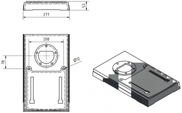 Perceuse a table diametre 25mm - 615x330x1015mm