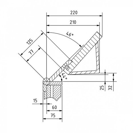 Banc de cintrage 1020mm - lame superieure segmentee