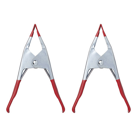 Pinces metalliques - jeu de 2 pieces