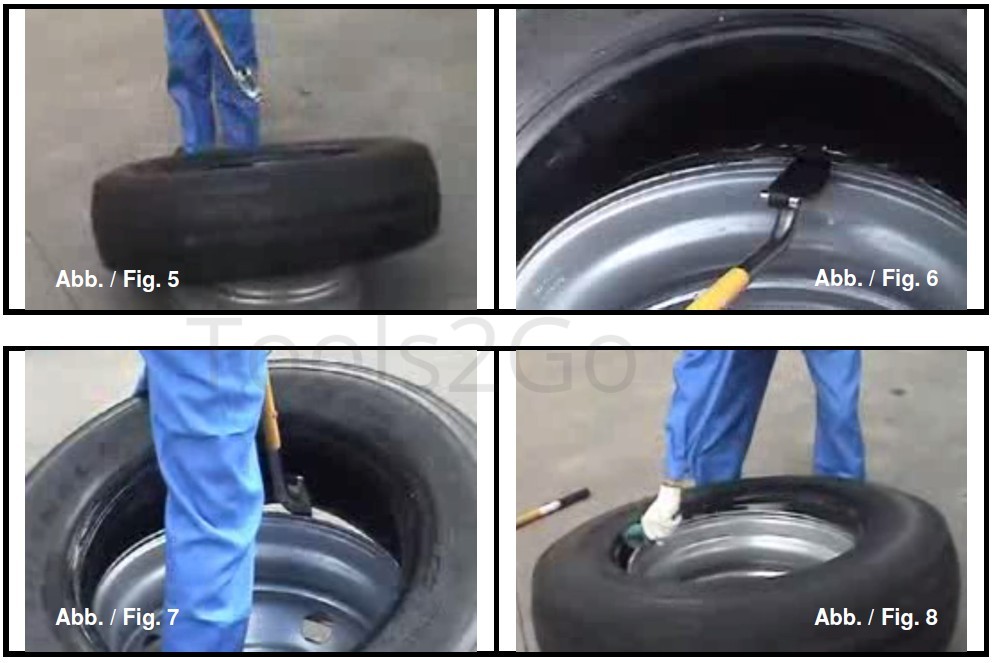 Levier de démontage manuel de pneu PL - BLUE COBRA