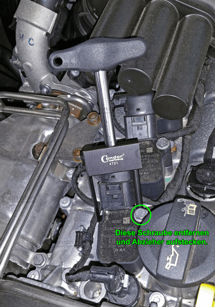 VIDAXL Kit d'extracteur de bobine d'allumage 4 pcs pour VW Audi pas cher 
