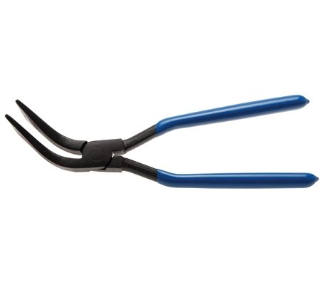 Lot 4 Pinces à Bec Extra Long US PRO - 28cm Coudées 90°, 45°, 10° Et Droite