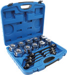 Coffret d'extraction de roulements et de silenblocs avec 4 vis 24 pieces