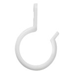 Clip de tente pour mat de tente 20-25mm avec fente blanc