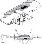 Raboteuse raboteuse portative 305mm - 2mm