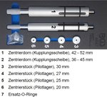 Jeu de centreurs d’embrayages pour camions 6 pieces