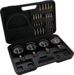 Kit testeur de synchronisation de carburateur avec 4 chronos de synchronisation 26 pieces