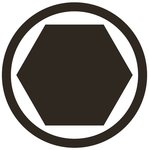 1/2 Embout Impact, int. hex., 6x100 mm