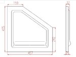 Cabine de sablage 220 l