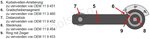 Ensemble d'outils de synchronisation du moteur pour BMW N62 / N73