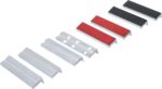 Jeu de mors de protection pour etau aluminium 125mm 8 pieces